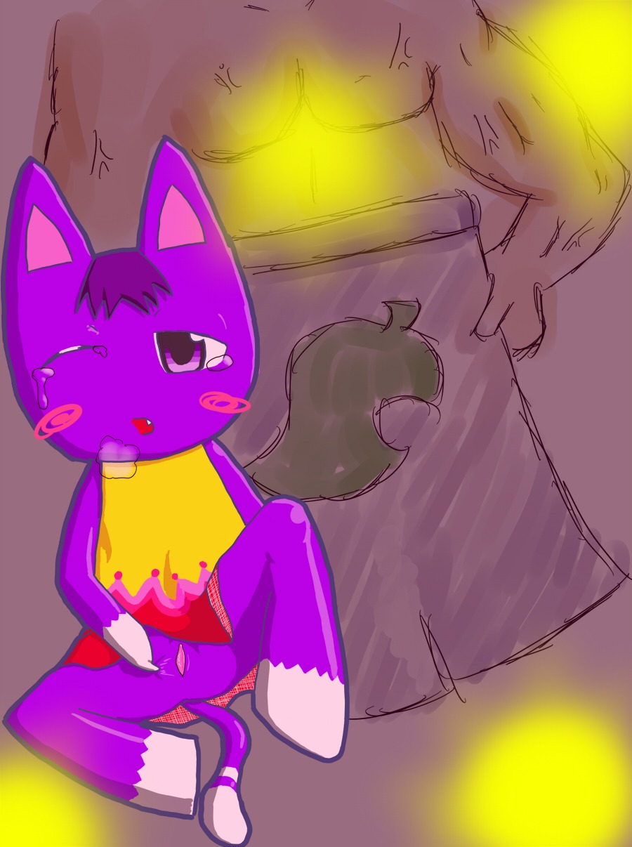 animal_crossing bouquet female nintendo pussy rosie_(animal_crossing) rule34 tagme tom_nook year_request