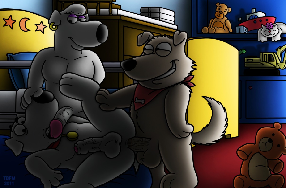 anal anal_sex anthro balls brian_griffin canine cousins ear_piercing family_guy foreskin group group_sex incest jasper_(family_guy) male male_only mammal multiple_males new_brian oral penetration penis piercing rule34 rupert_(family_guy) sex tbfm threesome uncircumcised uncut vein veiny_penis yaoi