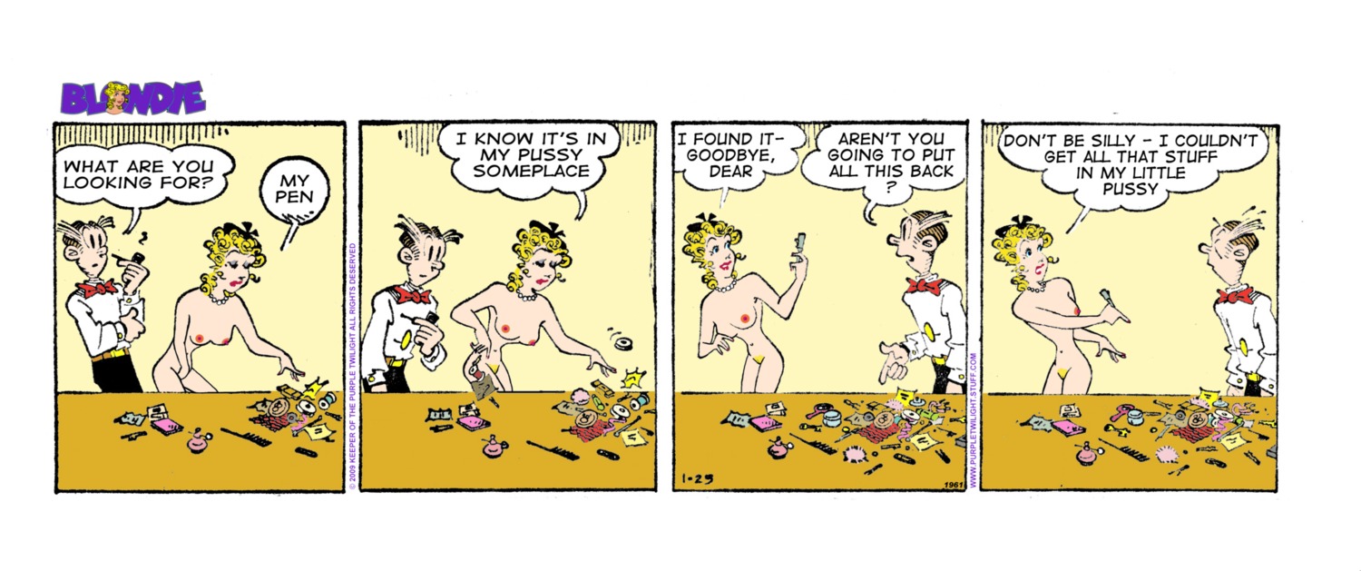 blondie_(comic) blondie_bumstead casual dagwood_bumstead female human male nudist pale_skin rule34 tagme