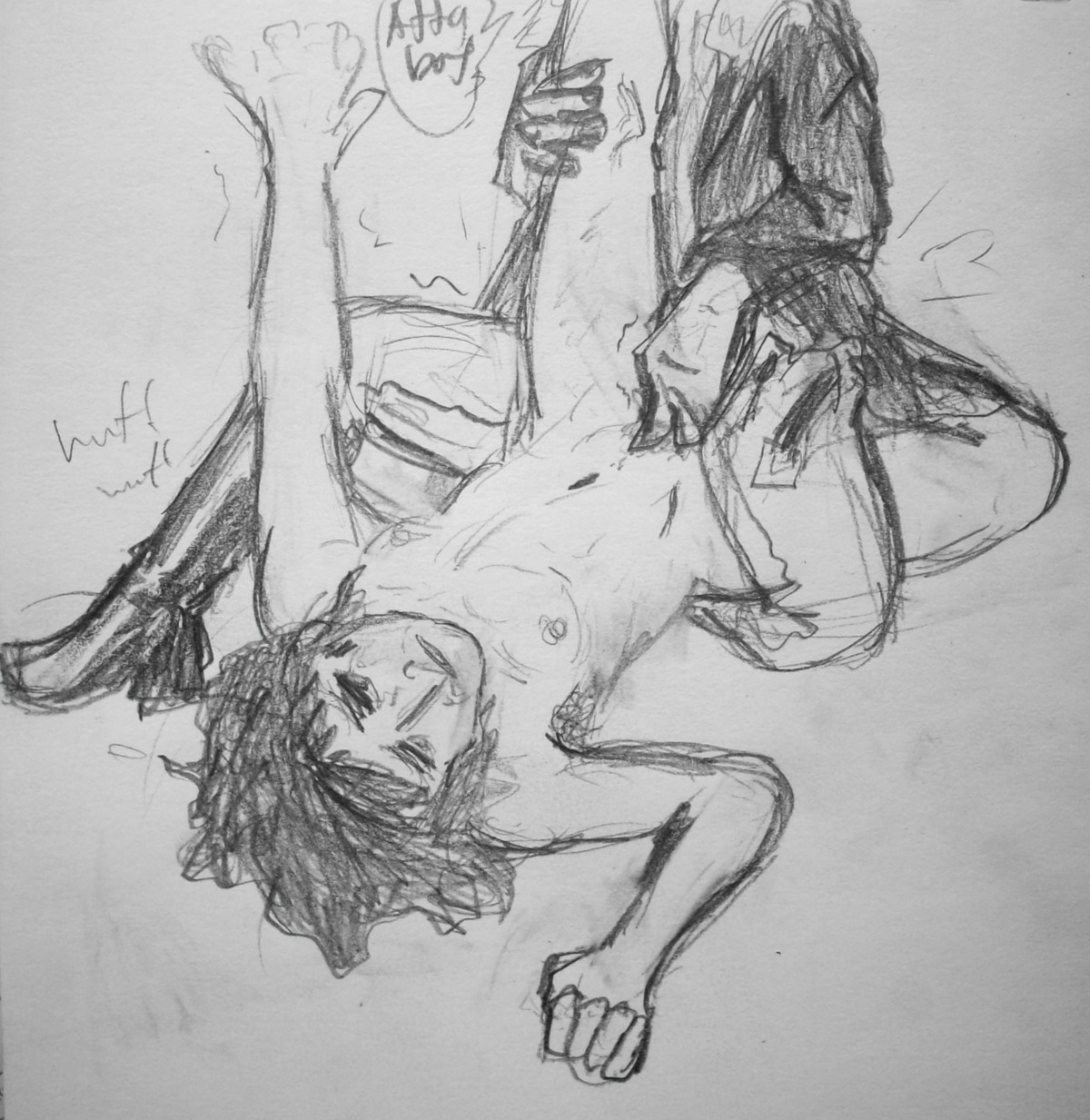 male male_only mighty_boosh rule34 tagme the_hitcher vince_noir