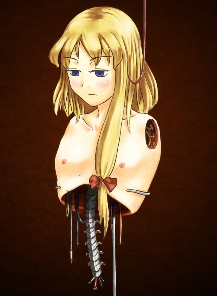 corpse female gore guro male marisa_kirisame rule34 tagme touhou