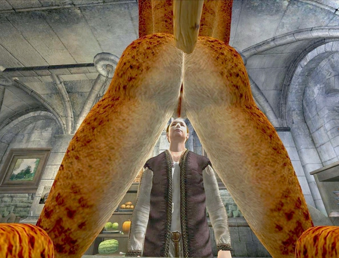 1boy 1girls 3d anthro anthro_female artist_request female furry furry_female game_screenshot garry's_mod human human_male khajiit male nude nude_female oblivion rule34 the_elder_scrolls