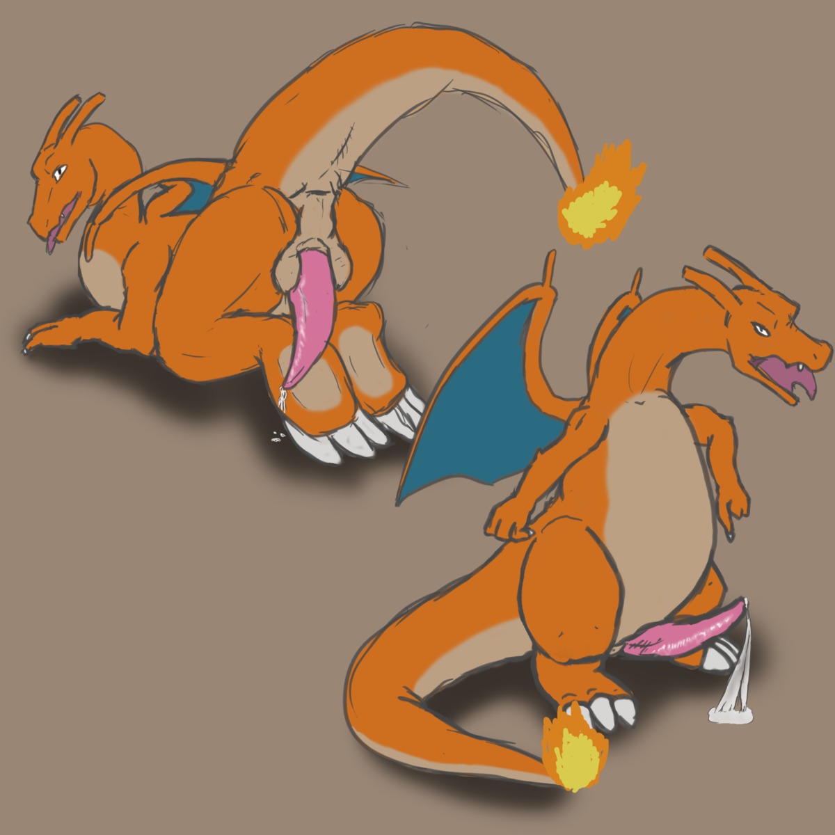 charizard male nintendo pokemon pokemon_(species) rule34 tagme