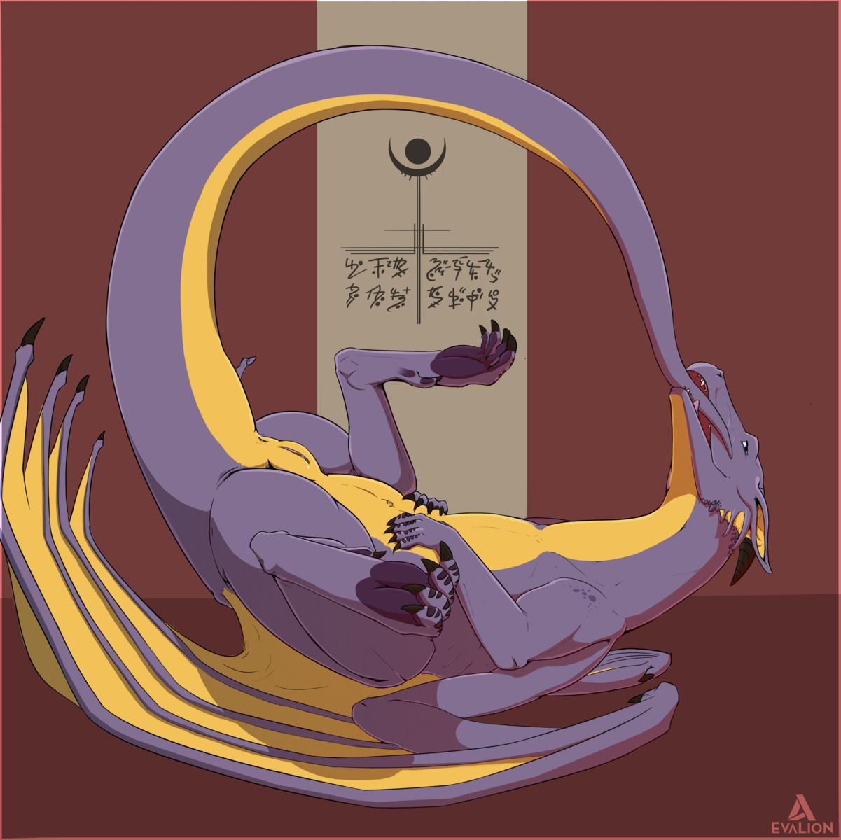 4_toes absurd_res anus bite claws clitoris digitigrade dragon e621 evalion feet female feral genitals glyphs hi_res hindpaw huge_filesize looking_at_viewer lying membrane_(anatomy) membranous_wings mythological_creature mythological_scalie mythology nude on_back ouroboros pawpads paws penelope_the_persistent_dragon scalie simple_background smile soles solo spread_legs spreading tail tail_bite tail_fetish tail_in_mouth tail_play toes vulva wings