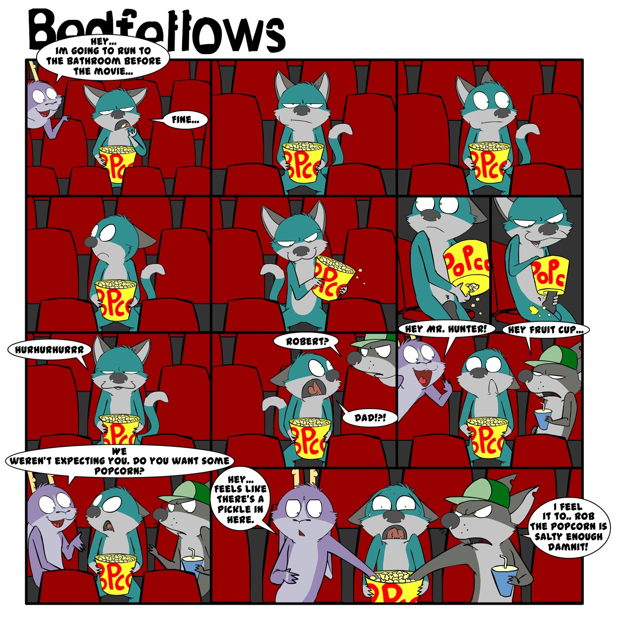 accidental_handjob accidental_incest_(lore) accidental_sex accidentally_gay anthro antlers bedfellows black_penis bodily_fluids canid canine canis clothing comic dialogue dick_in_a_box domestic_cat domestic_dog e621 english_text erection father_(lore) father_and_child_(lore) father_and_son_(lore) fatigue_(bedfellows) felid feline felis ferral_(bedfellows) food food_fetish food_play fur genitals grey_body grey_fur group hat headgear headwear hi_res horn humor hybrid incest_(lore) jackalope knot lagomorph male male/male mammal movie_theater multiple_scenes parent_(lore) parent_and_child_(lore) parent_and_son_(lore) penis penis_in_popcorn popcorn practical_joke public purple_body purple_fur sex sheen_(bedfellows) shenanigans son_(lore) sweat tail text traumatized