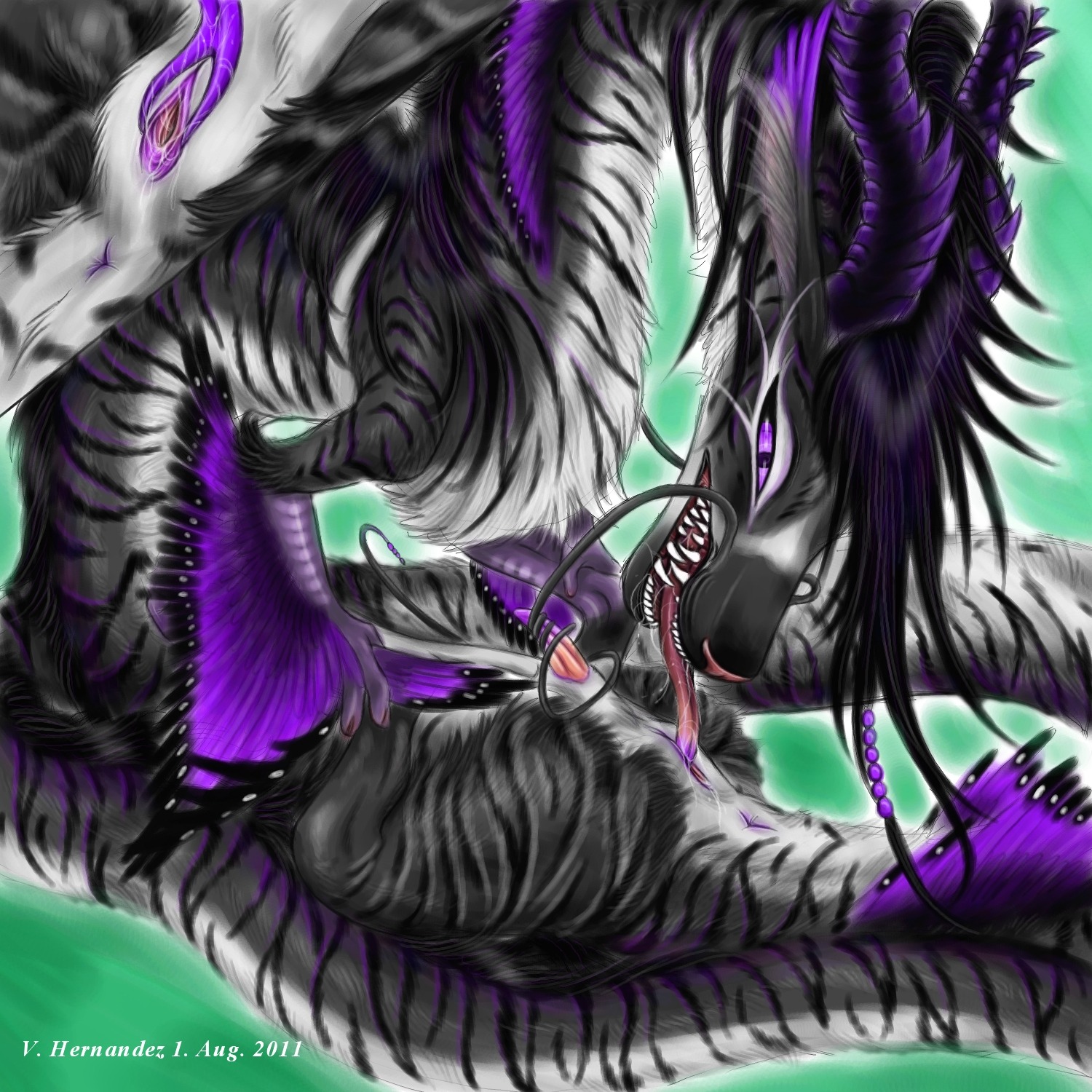 1:1 anus autocunnilingus bodily_fluids claws clitoris close-up dragon e621 erection feathers felid feral fluffy forked_tongue fur furred_dragon furred_scalie genital_fluids genitals herm herm_feral hi_res hybrid intersex intersex_feral licking long_tongue mammal masturbation mythological_creature mythological_scalie mythology nude oral oral_masturbation pantherine penile penile_masturbation penis purple_anus purple_vulva red_vulva sackless scalie sharp_teeth shiko shikoyote simple_background small_penis solo spread_vulva spreading stripes tail tapering_penis teeth tiger tongue tongue_out vaginal vaginal_fluids vaginal_masturbation vulva whisker_job