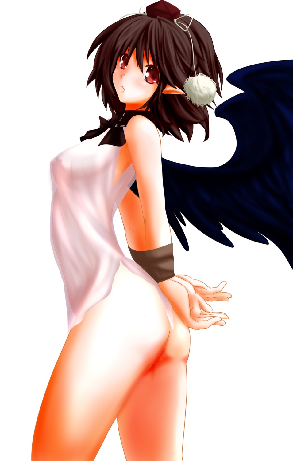 female rule34 shameimaru_aya tagme touhou