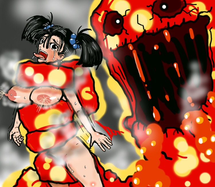 1girls breasts dragon_quest dragon_quest_iii female fighter_(dq3) lactation large_breasts male male_focus monster rule34 tagme tentacle yunkeru