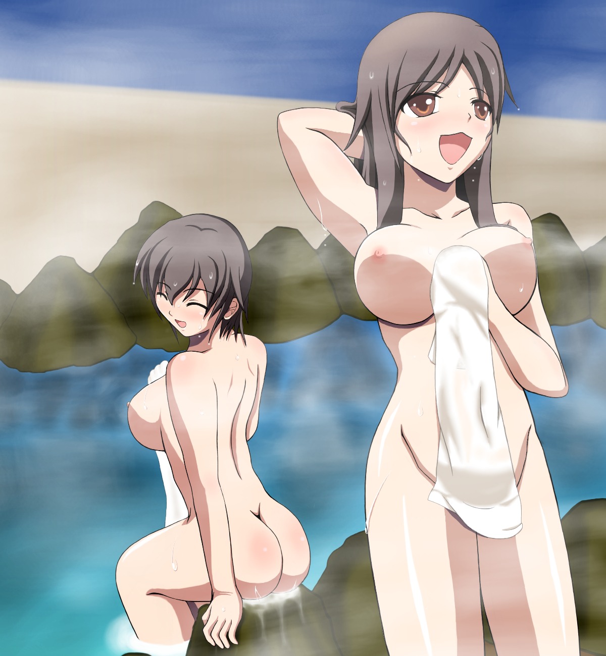 corpse_party female naomi_nakashima pointy_chin rule34 seiko_shinohara tagme
