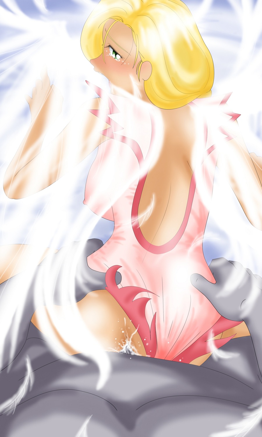 bianca_whitaker breasts clothed_sex clothing cum dragon_quest dragon_quest_v erect_nipples erect_nipples_under_clothes female large_breasts leotard nipples rule34 studio_waltz tagme
