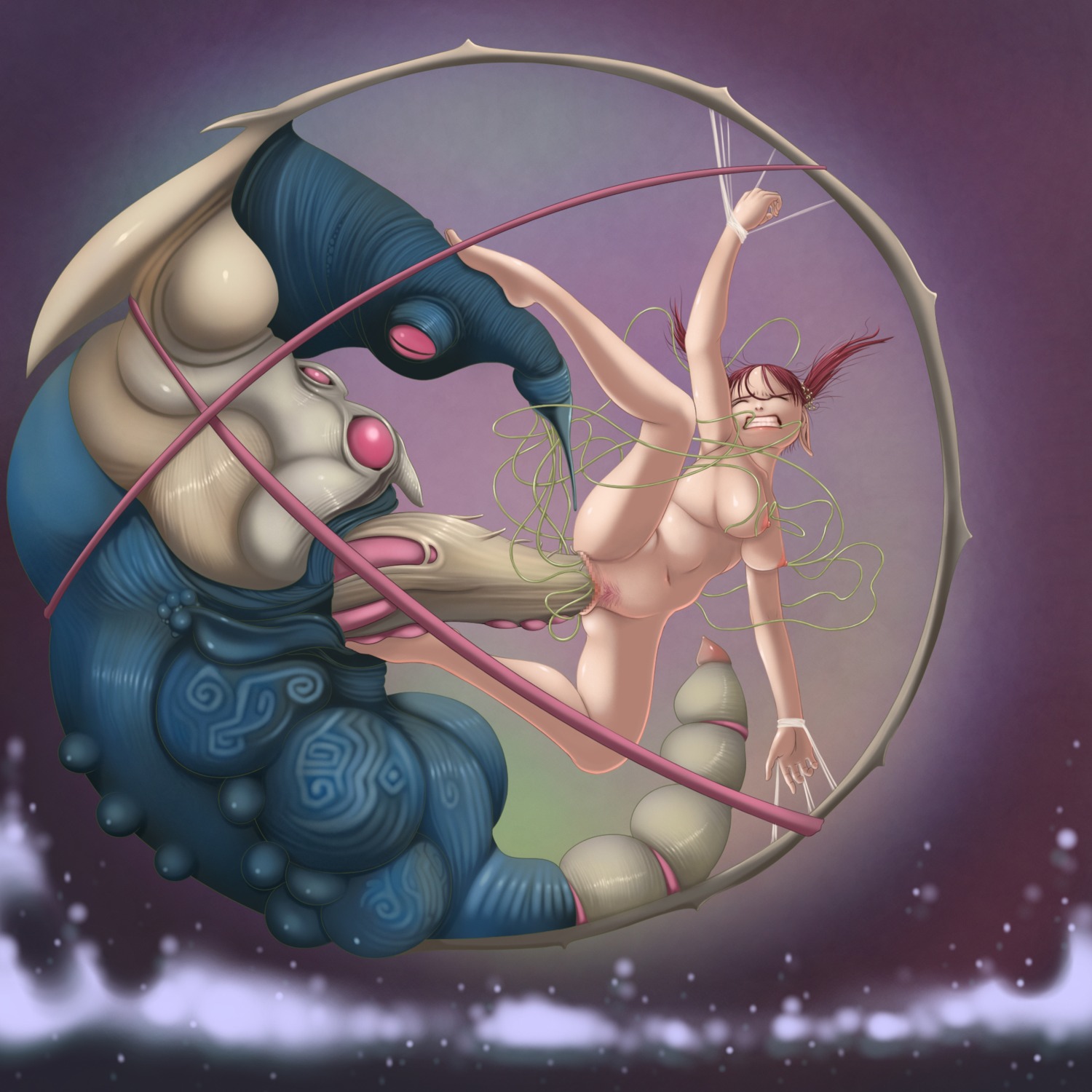 atorie_rinbou fairy_breeding_4 female pubic_hair rule34 tagme tentacle