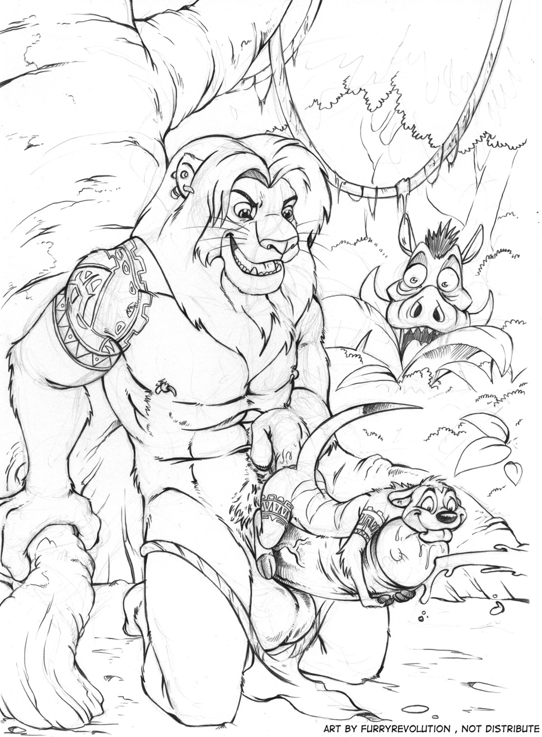 adoptive_incest anthro ass balls cum disney erection fingering furry furry_only furryrevolution gay greyscale jungle licking lion male male_only meerkat monochrome no_humans penis pumbaa rule34 simba smile testicles the_lion_king timon yaoi