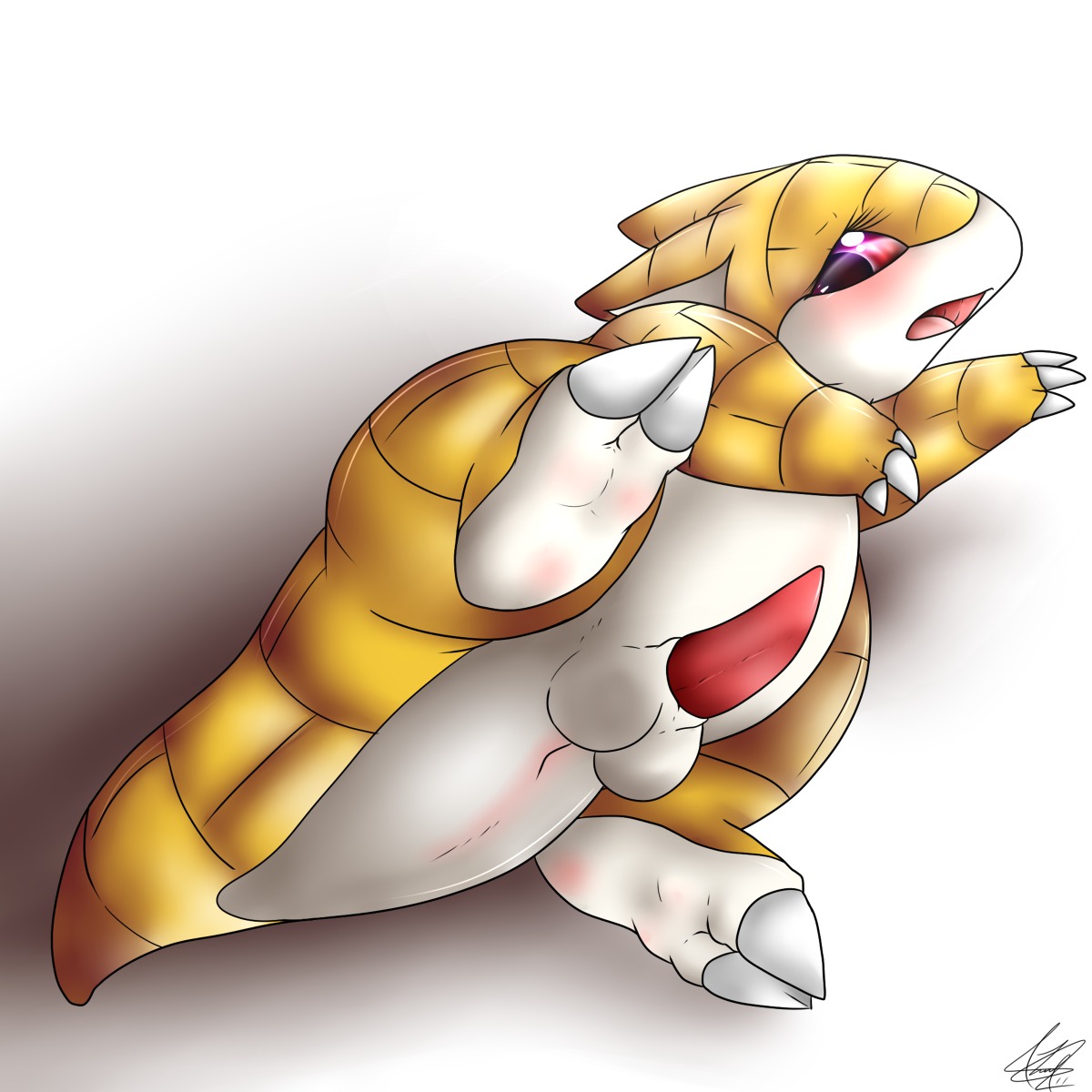 colored male male_only nintendo nudity penis pok&eacute;mon_(species) pokemon pokemon_(species) rule34 sandshrew solo