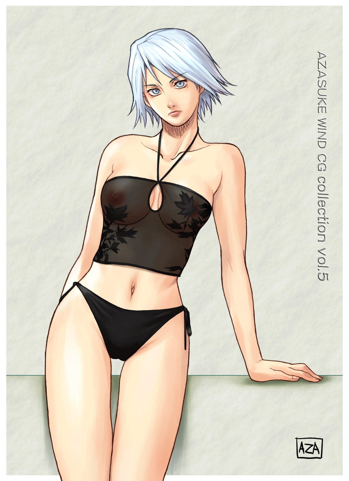 azasuke bikini christie_(doa) dead_or_alive female highres rule34 swimsuit tecmo