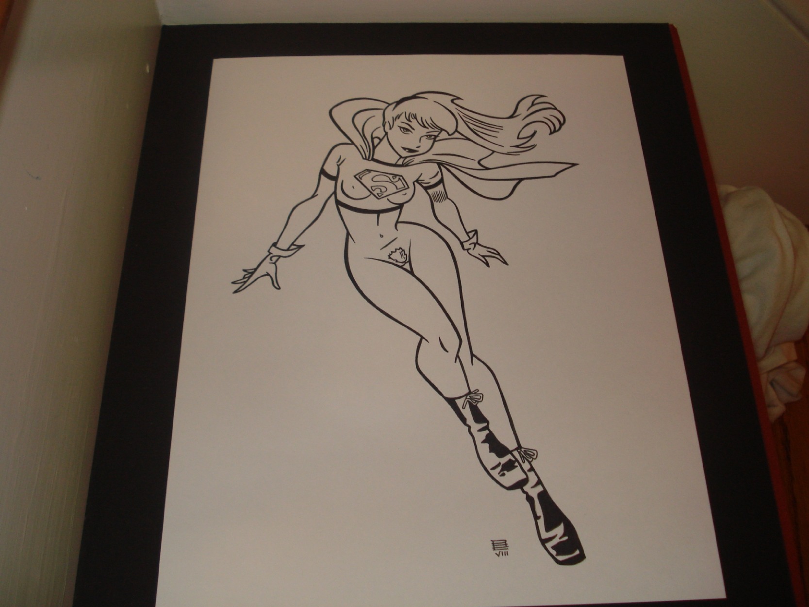bottomless david_farley dc dc_comics dcau female linda_danvers photo_(medium) rule34 supergirl superman_(series)