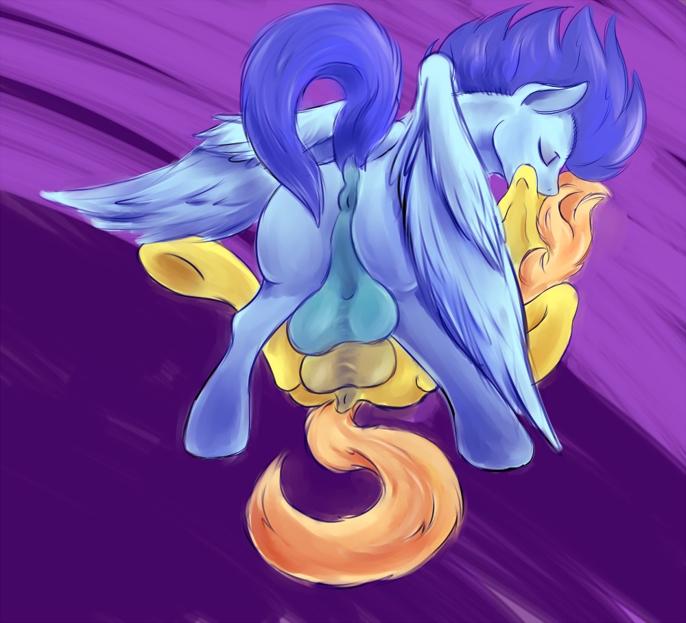 anus balls balls_touching big_balls blue_body blue_feathers braeburn_(mlp) duo e621 earth_pony equid equine feathered_wings feathers feral feral_on_feral friendship_is_magic genitals hasbro horse kiss_on_lips kissing male male/male mammal my_little_pony mythological_creature mythological_equine mythology pegasus pony sex soarin_(mlp) tail unavailable_at_source unknown_artist wings wonderbolts_(mlp)