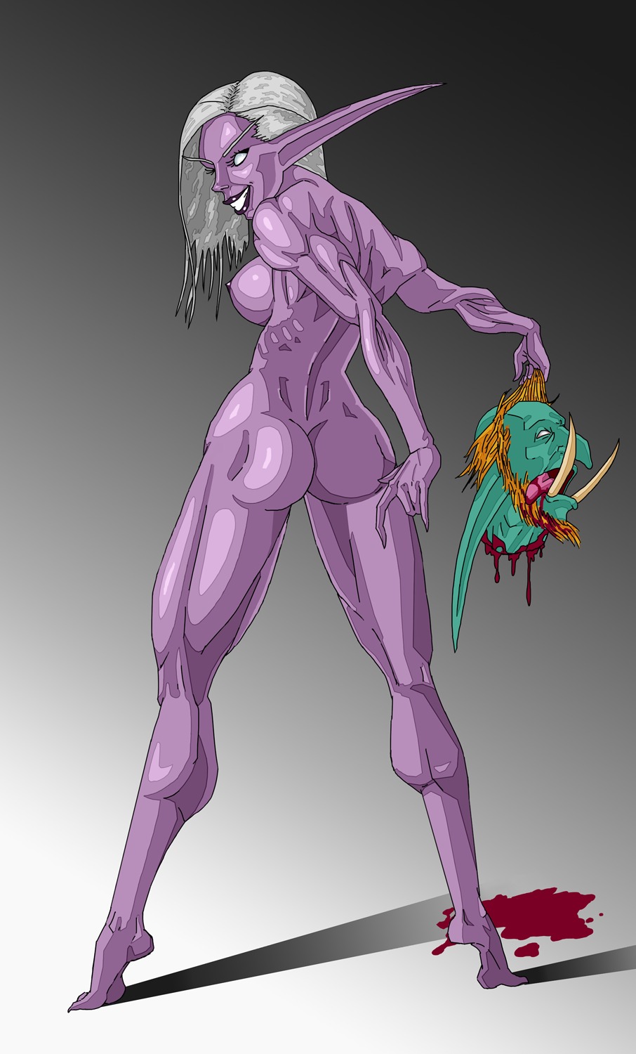 female night_elf rule34 tagme world_of_warcraft