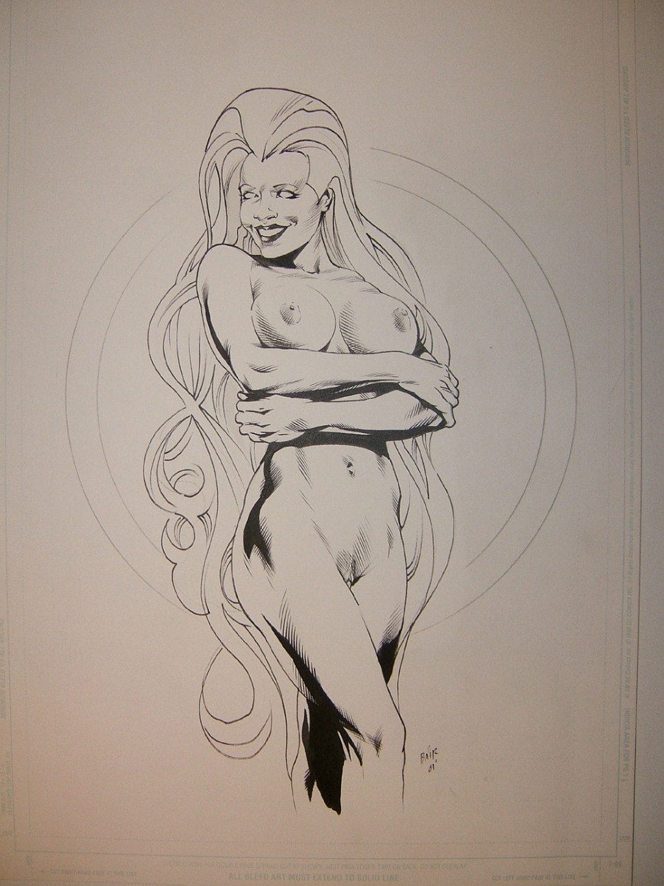 1girls 2001 female marvel marvel_comics michael_bair ororo_munroe rule34 solo storm_(x-men) tagme x-men
