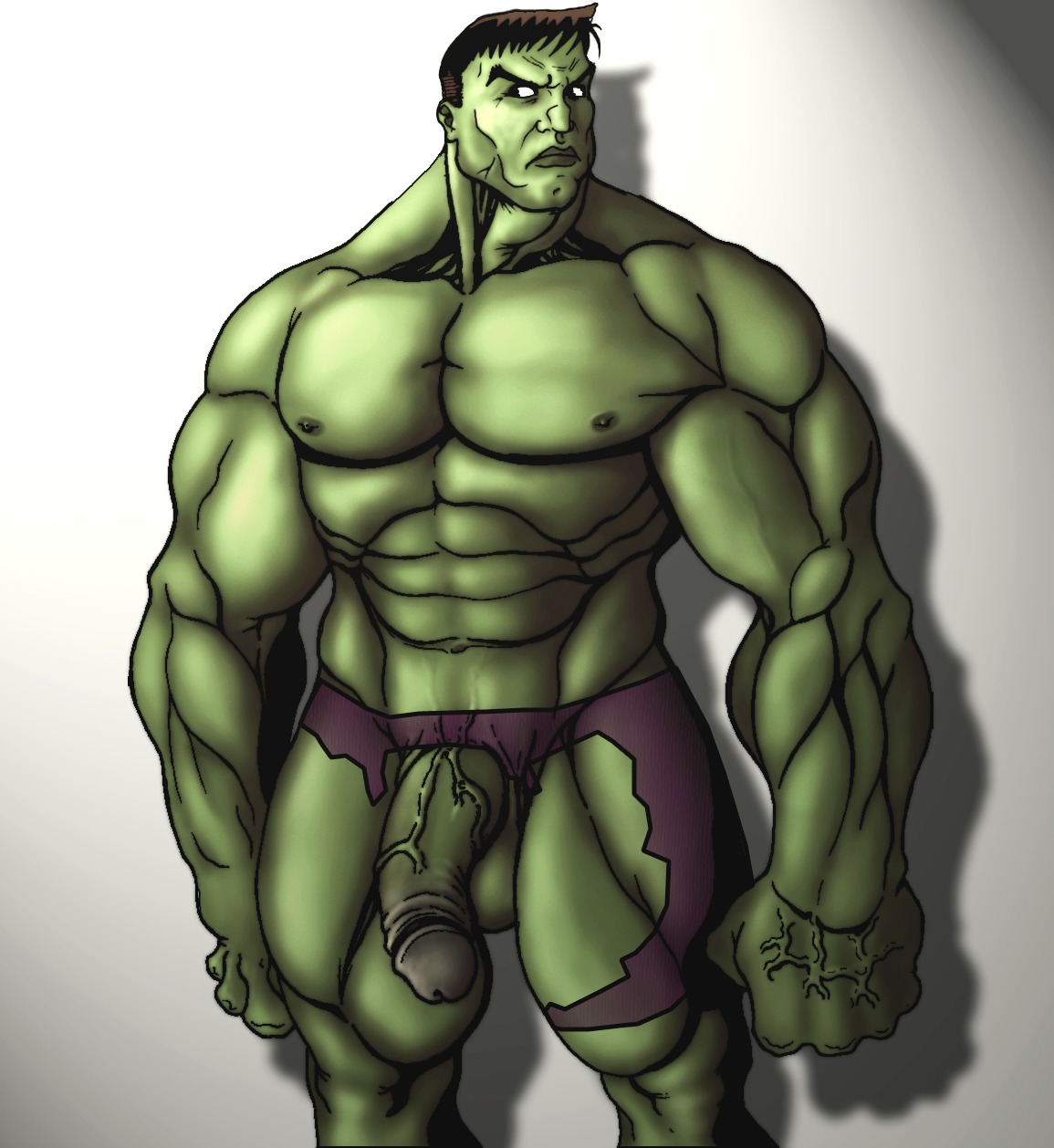 hulk male male_only marvel marvel_comics rule34 solo tagme