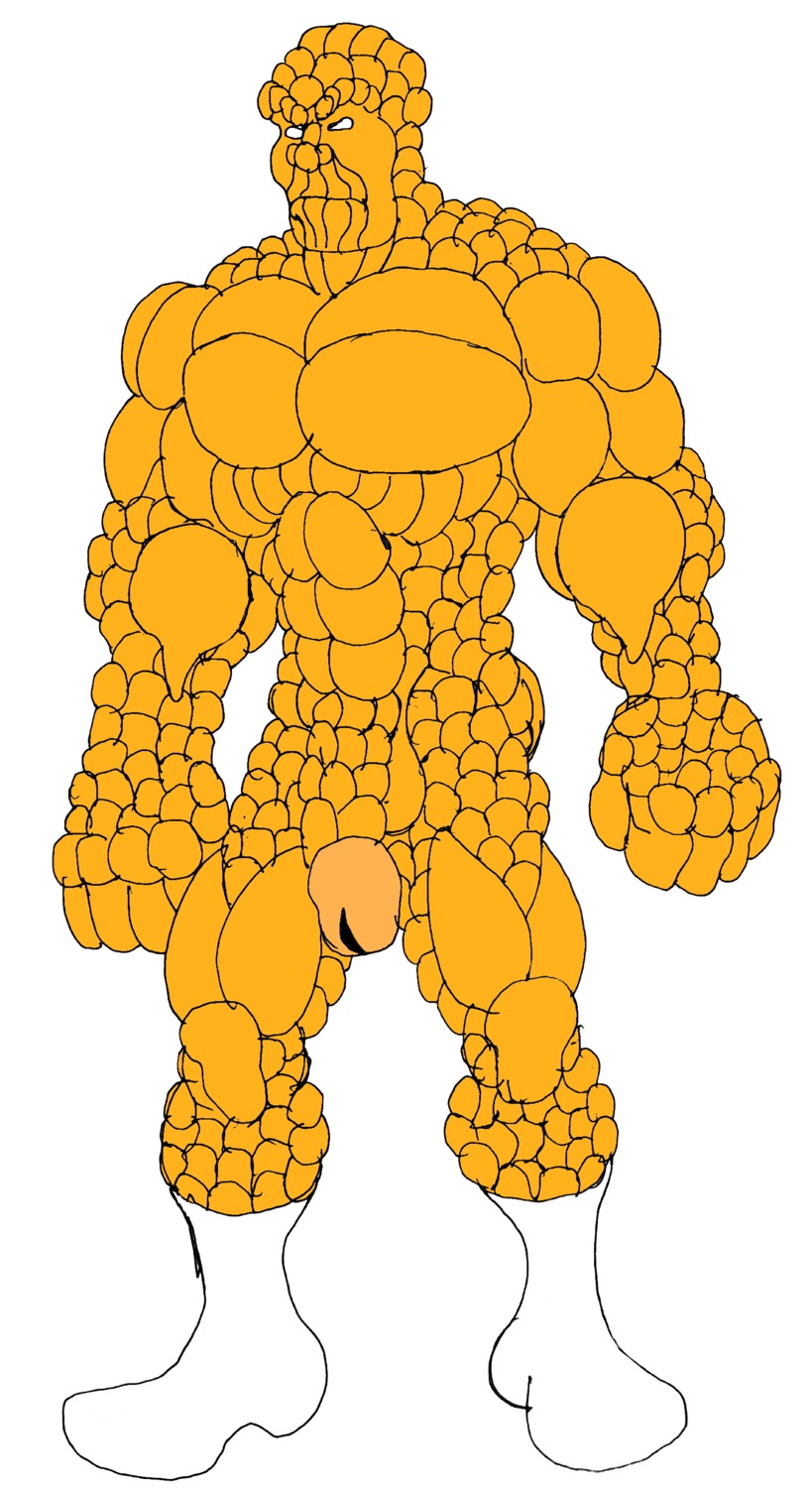 1boy ben_grimm fantastic_four male male_only marvel marvel_comics rule34 solo tagme the_thing_(marvel)