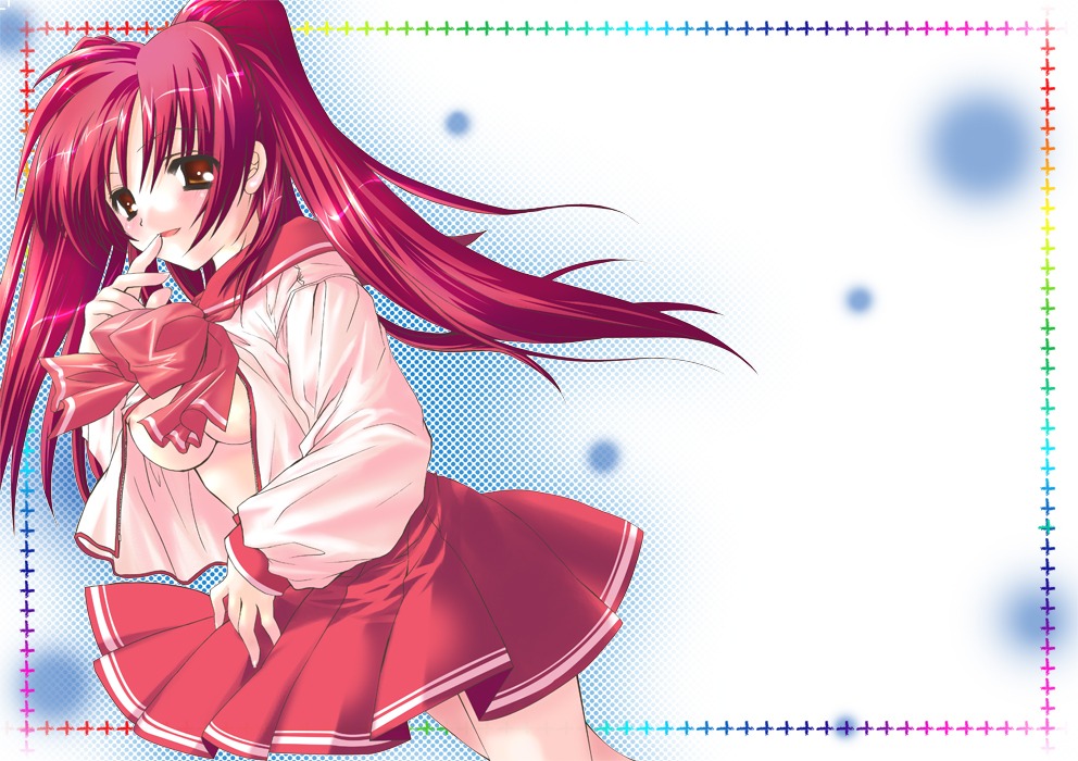 breasts clothing female kousaka_tamaki medium_breasts rule34 skirt tagme tanimura_marika to_heart_(series) to_heart_2
