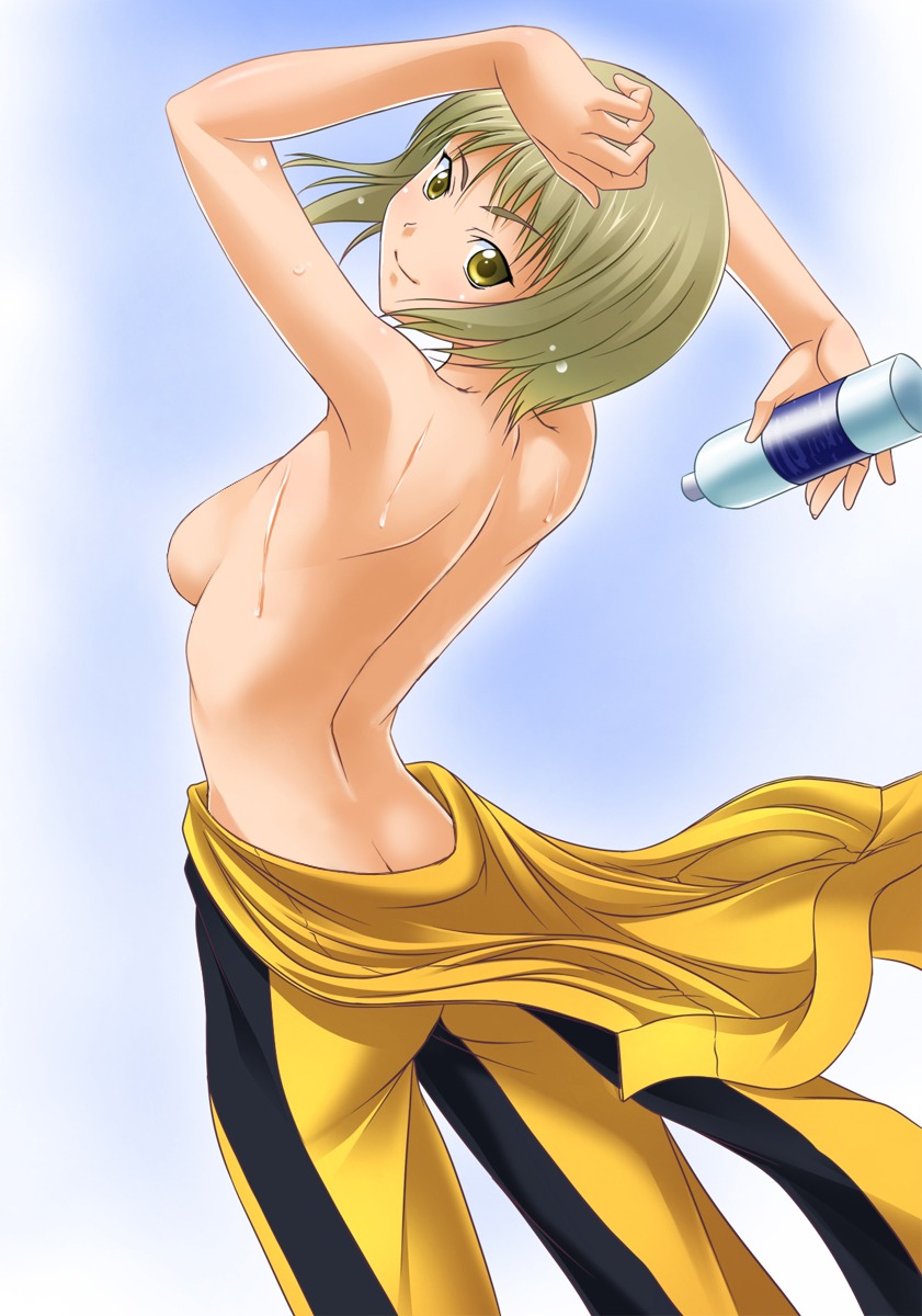 breasts female female_only human pale_skin pao-lin_huang rule34 solo standing tagme tiger_and_bunny topless