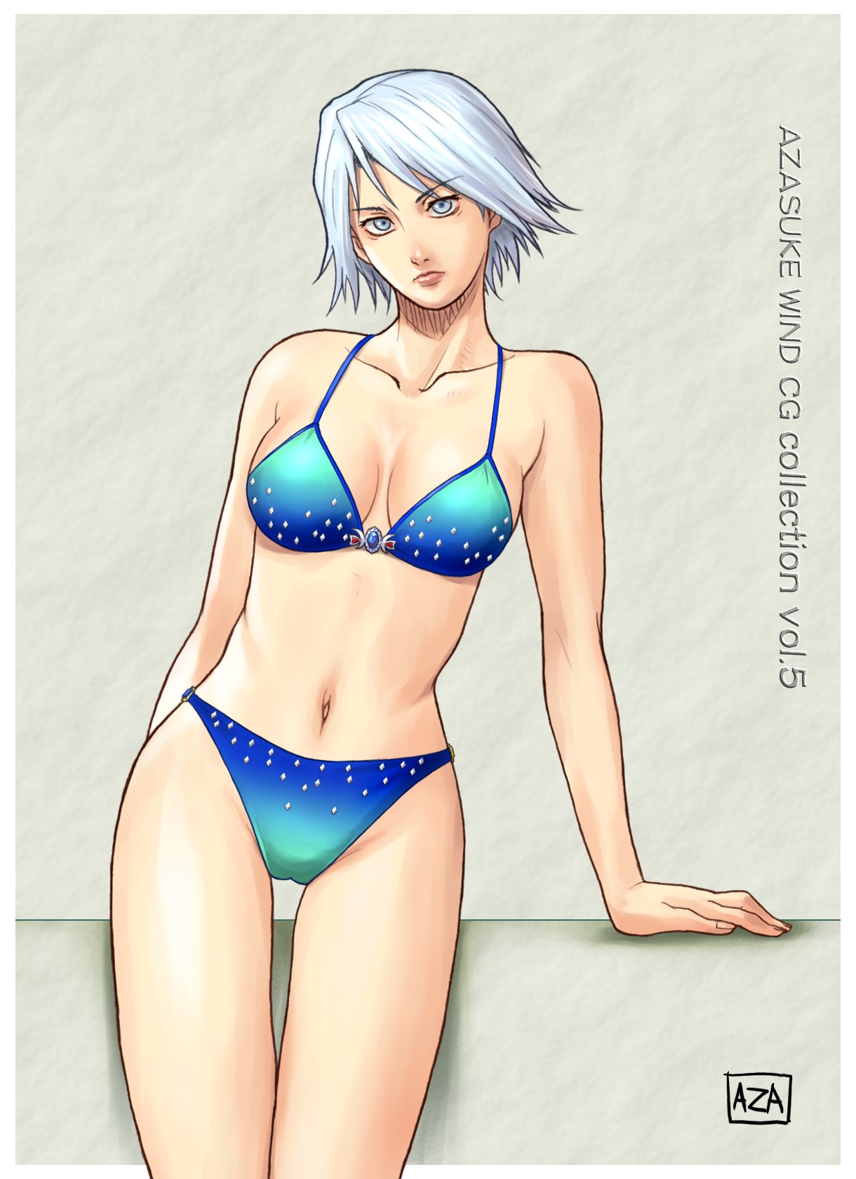 azasuke bikini christie_(doa) dead_or_alive female highres rule34 swimsuit tecmo