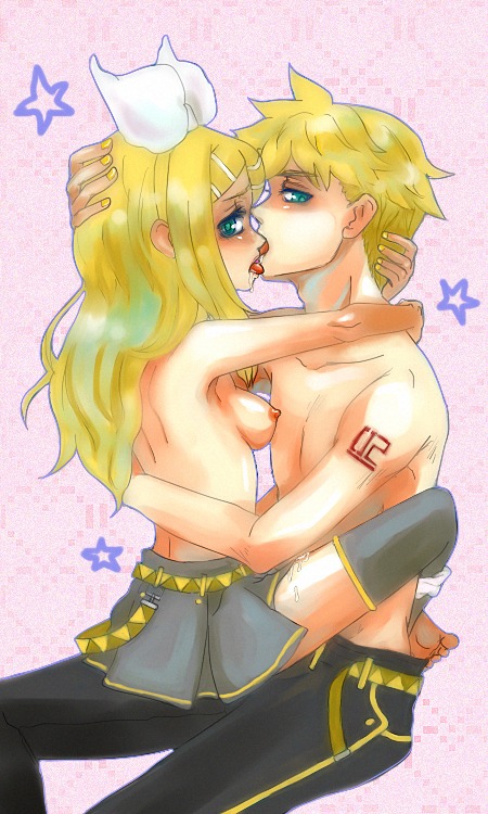 artist_request couple female kagamine_len kagamine_rin kagamine_rin_(future_style) rule34 tagme vocaloid
