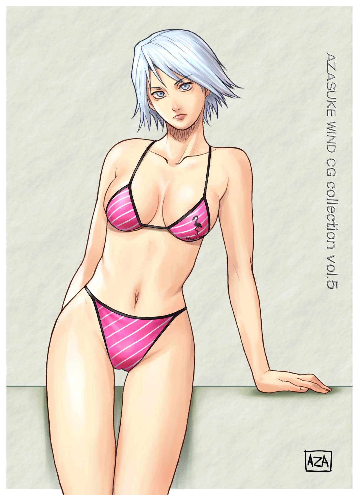 azasuke bikini christie_(doa) dead_or_alive female highres rule34 swimsuit tecmo