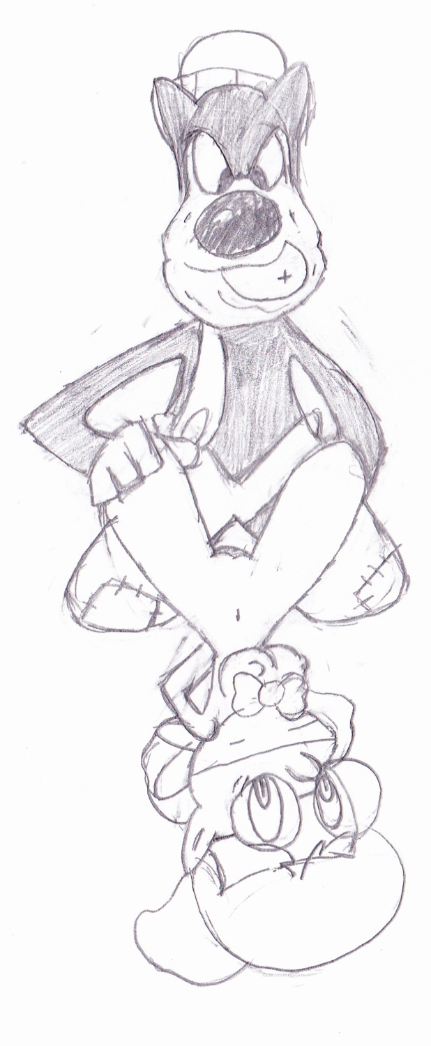 big_bad_wolf female human little_red_riding_hood little_red_riding_rabbit looney_tunes pussy rough_sketch rule34 tagme