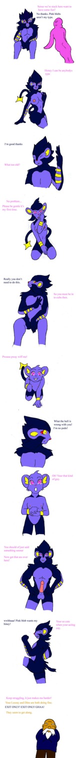 anthro ditto female luxio luxray male pok&eacute;mon_(species) pokemon pokemon_(species) rule34 shinx