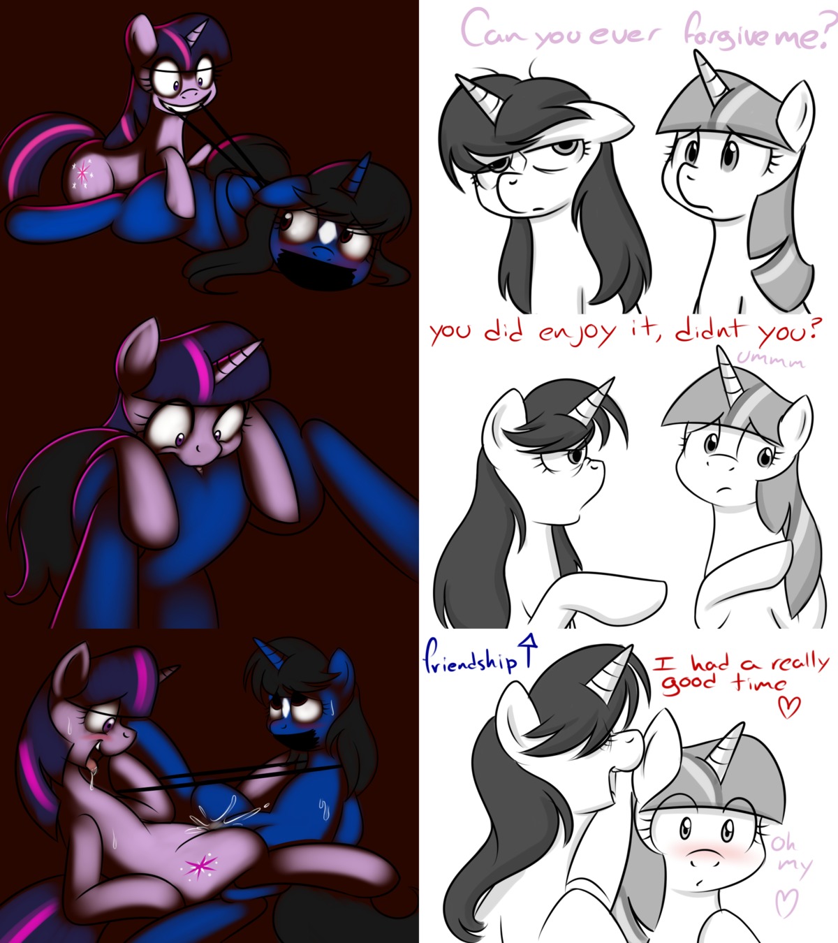 equine female friendship_is_magic kloudmutt my_little_pony purple_hair rule34 smooth_skin tagme twilight_sparkle_(mlp) unicorn