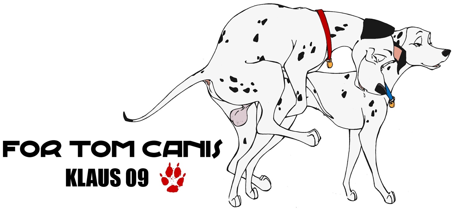 101_dalmatians 2009 balls canid canine canis canon_couple collar dalmatian digitigrade disney domestic_dog duo e621 female feral feral_on_feral genitals klaus_doberman male male/female mammal perdita pongo quadruped saggy_balls sex tail