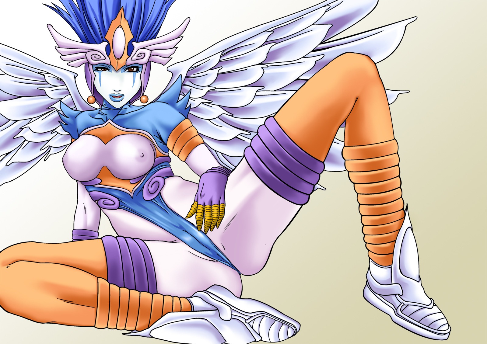 1girls aimi_komori female natsuya_(circle) rule34 sapfire_bird_shadow shadow_lady tagme