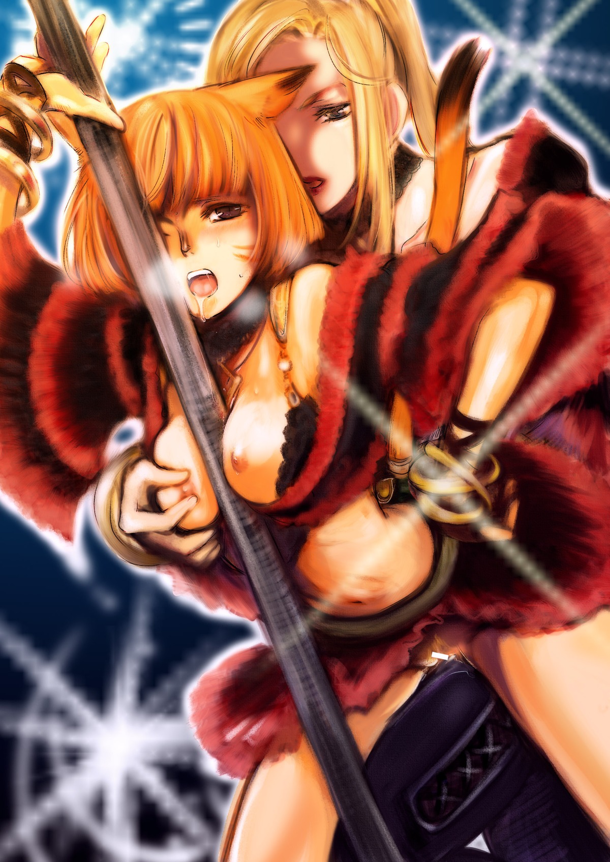 female final_fantasy final_fantasy_xi mithra rule34 tagme