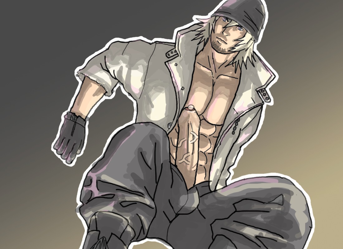 final_fantasy final_fantasy_xiii male male_only rule34 snow_villiers tagme