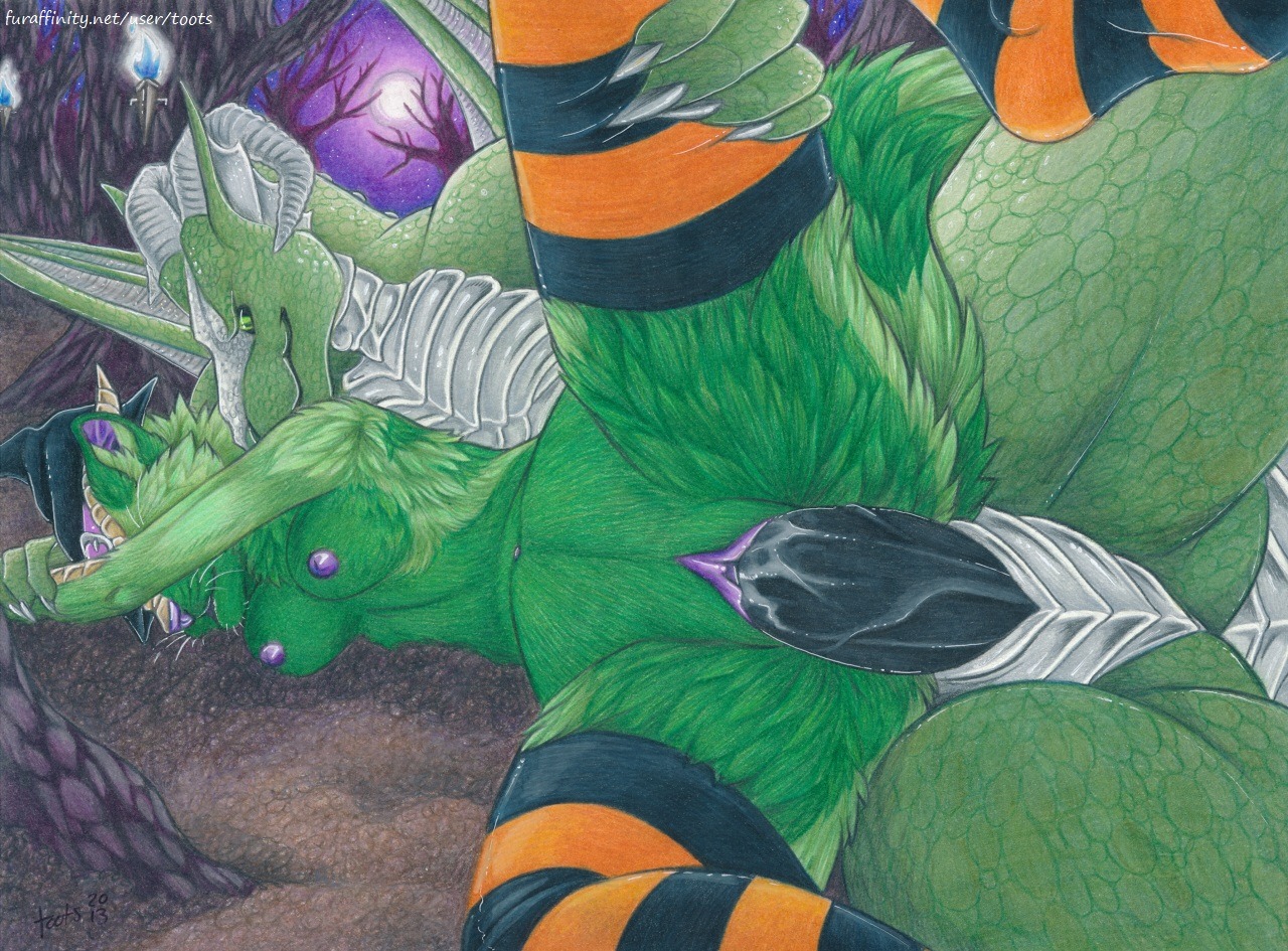 anthro breasts clitoris dragon duo e621 erection female female_penetrated forest fur genitals green_body green_fur halloween holidays horn hybrid magic_user male male/female male_penetrating male_penetrating_female mammal membrane_(anatomy) membranous_wings mostly_nude mythological_creature mythological_scalie mythology night nipples nude outside penetration penile penile_penetration penis penis_in_vagina plant poison_berry procyonid raccoon scalie sex tail toots tree vaginal vaginal_penetration vulva whiskers wings witch zuflux