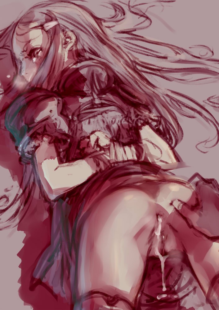 after_sex anal anus arms_behind_back ass ass_grab branch_(blackrabbits) cum cum_in_ass cumdrip dripping female final_fantasy final_fantasy_tactics_advance human long_hair male pussy rape ritz_malbeur ritz_malheur rule34 straight tape tear top-down_bottom-up uncensored