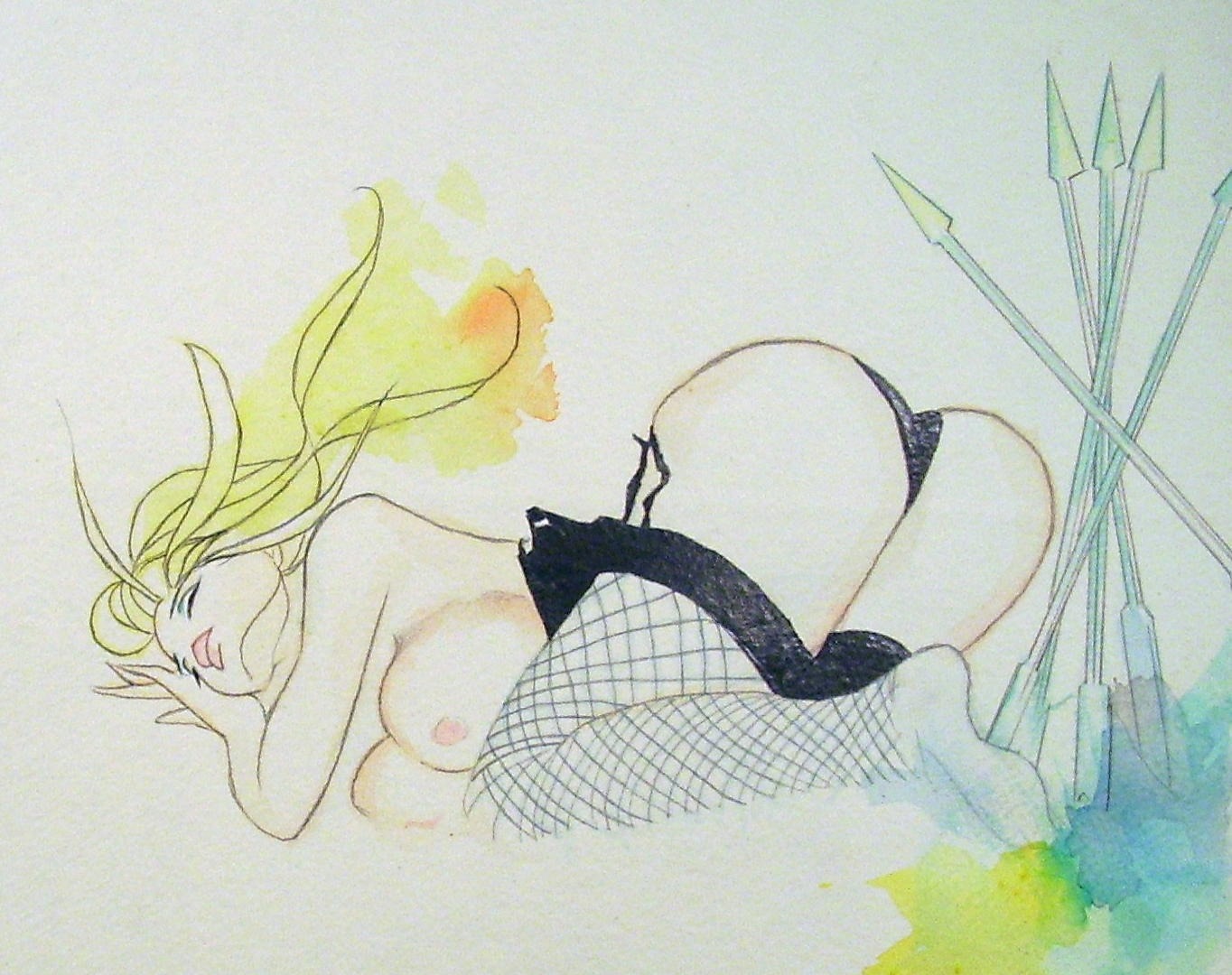 artist_request black_canary dc dc_comics female green_arrow_(series) rule34 tagme