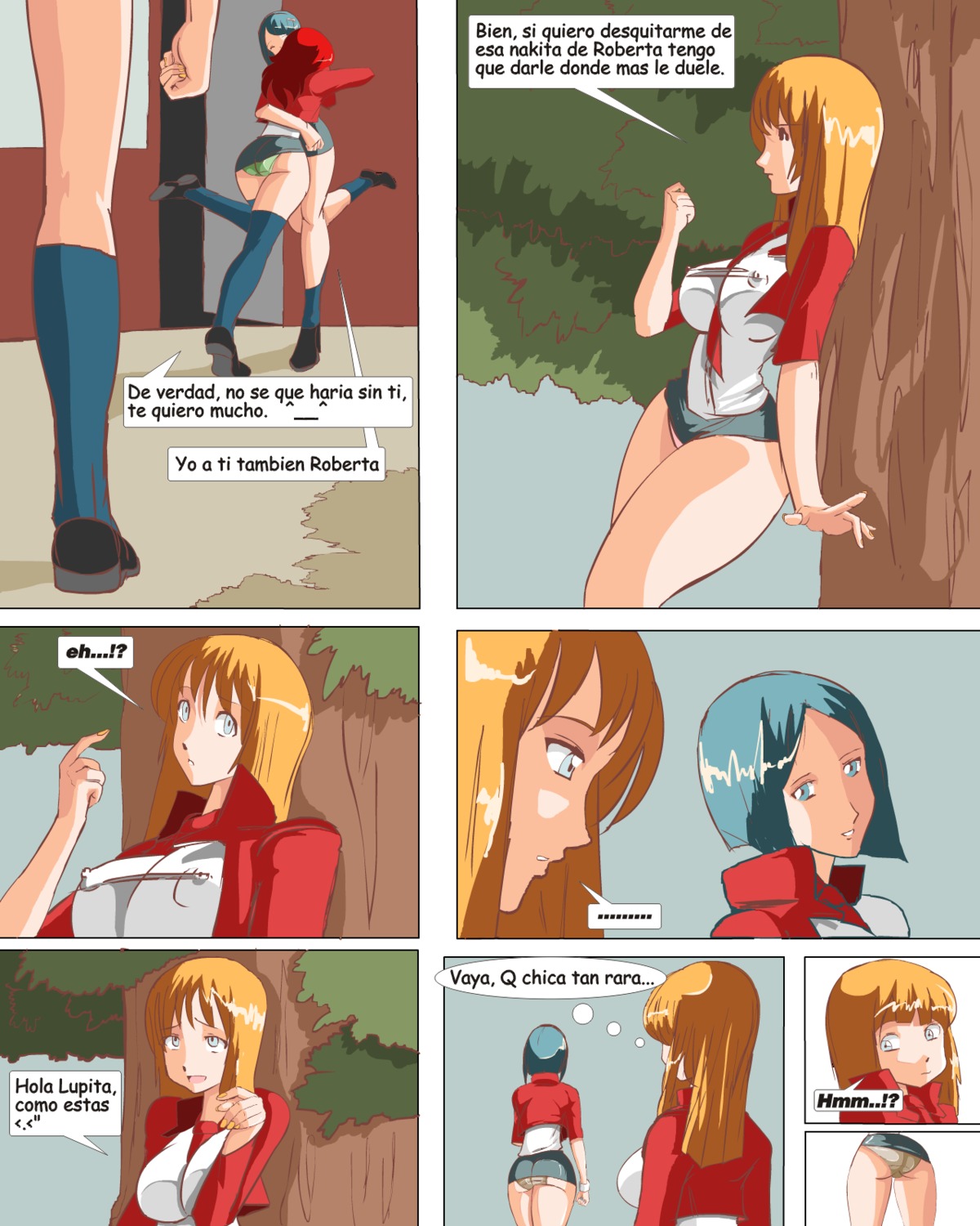 comic female lupe_fernandez mia_colluci rbd roberta_pardo rule34