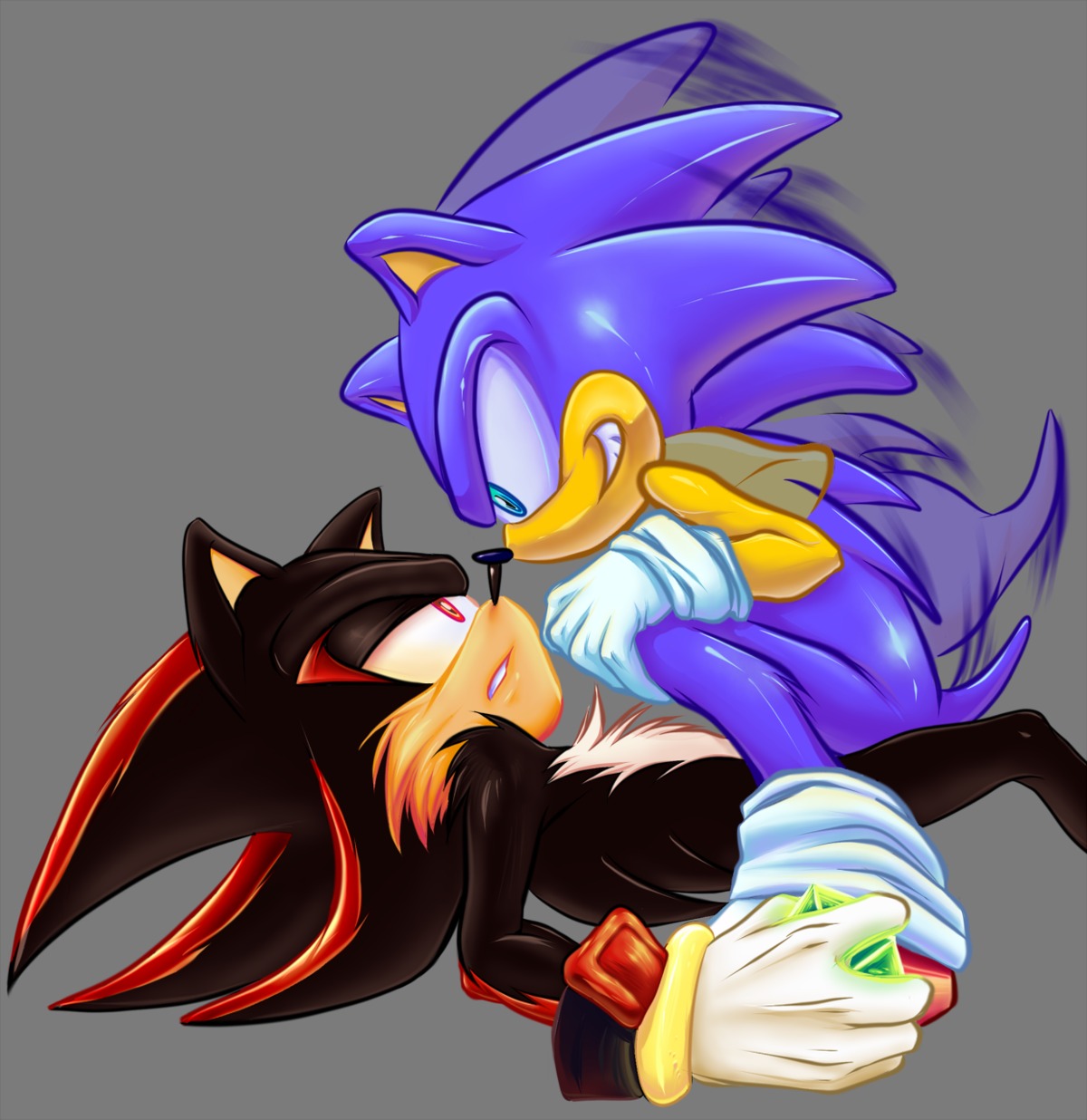 anal anal_penetration anthro black_body black_fur blue_body blue_fur blue_hair chaos_emerald clothing cowgirl_position duo e621 eulipotyphlan eye_contact footwear from_front_position fur gem green_eyes grey_background hair hedgehog hi_res looking_at_another male male/male male_on_bottom male_on_top male_penetrated male_penetrating male_penetrating_male mammal on_bottom on_top penetration red_eyes sega sex shadow_the_hedgehog shoes simple_background smile sonic_the_hedgehog sonic_the_hedgehog_(series) unknown_artist