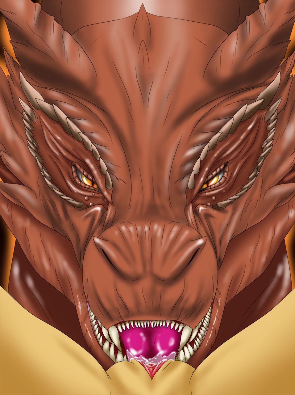 2014 dragon duo e621 european_mythology faceless_character faceless_female female feral genitals glacierk gums hi_res j._r._r._tolkien licking lizard looking_at_viewer male male/female middle-earth_(tolkien) mythological_creature mythological_scalie mythology narrowed_eyes nude open_mouth reptile scalie sharp_teeth smaug spread_legs spreading squint teeth the_hobbit tongue tongue_out vaginal vulva western_dragon