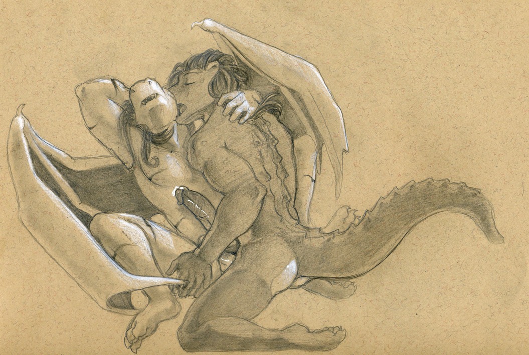anal anal_penetration anthro balls big_penis bodily_fluids crocodile crocodilian dragon duo e621 erection eyes_closed from_front_position genital_fluids genitals horn humanoid_genitalia humanoid_penis lying male male/male male_penetrated male_penetrating male_penetrating_male malk membrane_(anatomy) membranous_wings missionary_position monochrome muscular mythological_creature mythological_scalie mythology nude on_back penetration penis precum reptile scalie scar sepia sex spread_legs spreading tail tush_(artist) wings