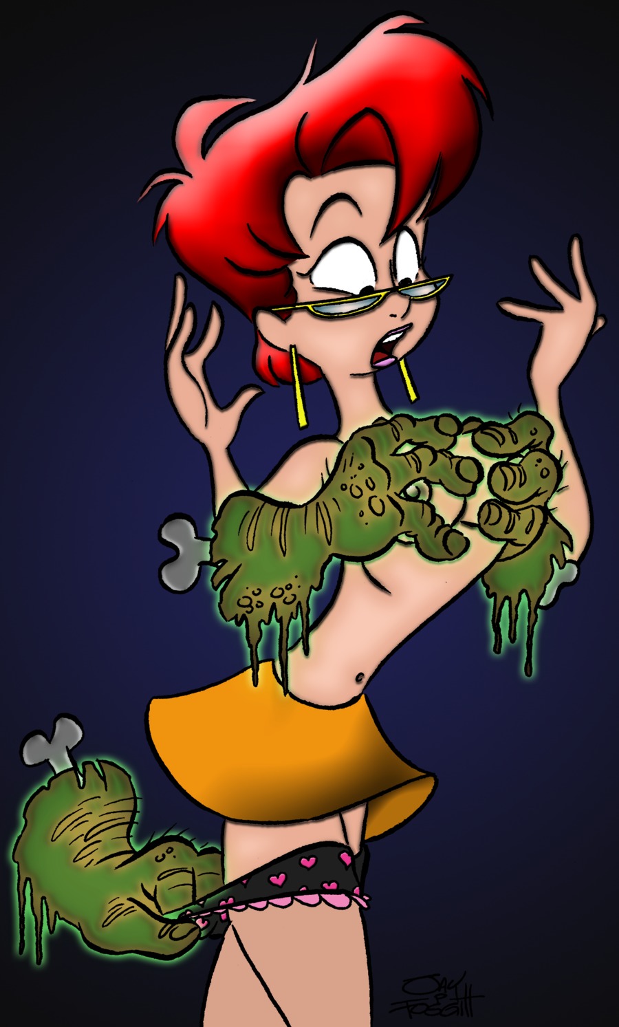female fourpanelhero ghostbusters janine_melnitz rule34 tagme