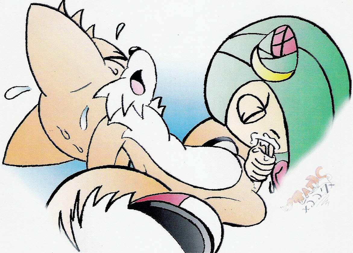 anthro bodily_fluids canid canine clothing cosmo_the_seedrian cum duo e621 elemental_creature elemental_humanoid erection fellatio female female_penetrated flora_fauna footwear fox genital_fluids genitals humanoid humanoid_on_anthro male male/female male_penetrating male_penetrating_female mammal miles_prower oral oral_penetration penetration penile penis plant plant_humanoid seedrian sega sex shoes simple_background sonic_the_hedgehog_(series) sonic_x unknown_artist white_background young young_anthro young_male young_on_young