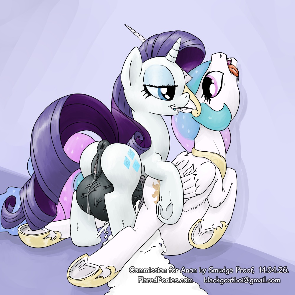 1:1 2014 balls bite blue_eyes bodily_fluids butt cum cum_inflation cum_inside cutie_mark digital_media_(artwork) duo e621 ear_bite equid equine erection excessive_cum excessive_genital_fluids feathered_wings feathers female feral friendship_is_magic fur genital_fluids genitals hair hasbro herm herm/female herm_feral horn hyper inflation intersex intersex/female intersex_feral mammal my_little_pony mythological_creature mythological_equine mythology nude penis pink_eyes princess_celestia_(mlp) purple_hair rarity_(mlp) smudge_proof unicorn vulva white_body white_feathers white_fur winged_unicorn wings