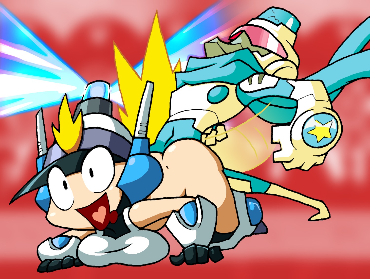 female mighty_switch_force patricia_wagon praiz rule34 sex turbo_justice zblu_cops