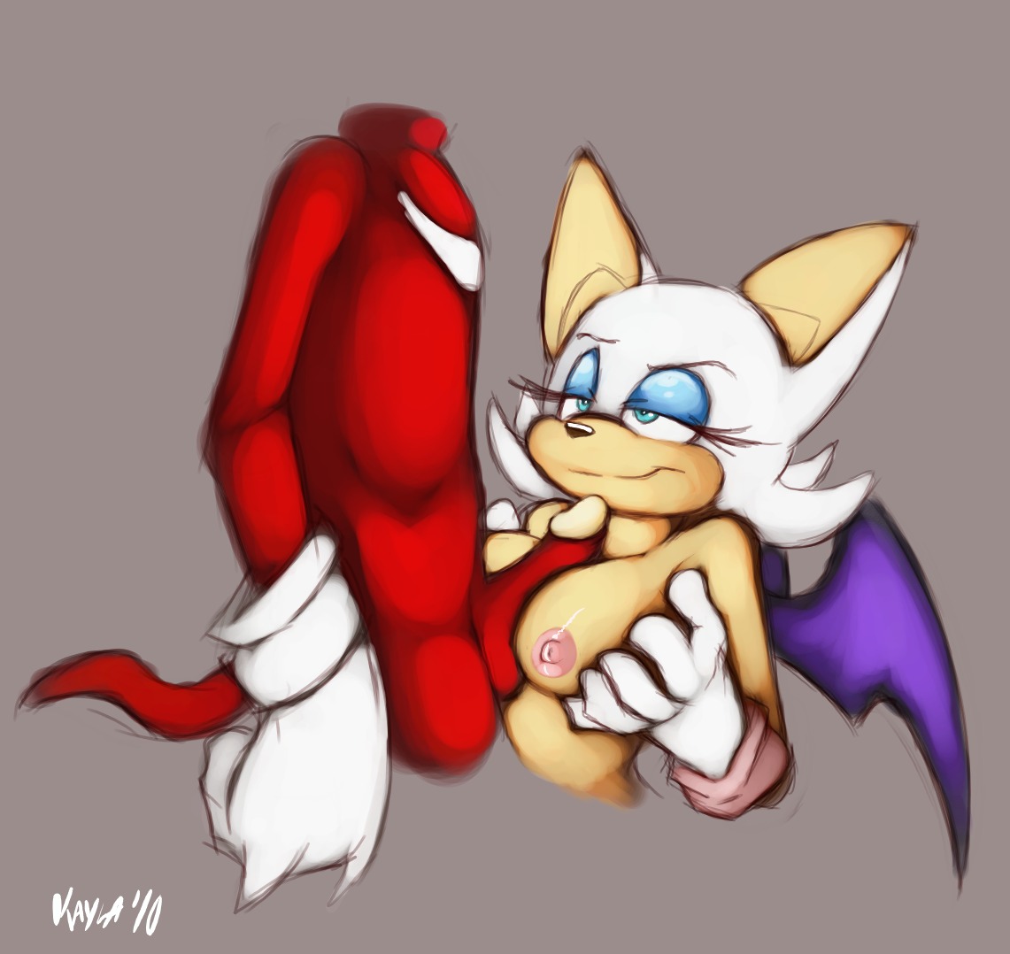 1boy 1girls anthro bat breasts echidna female fur happy happy_paizuri happy_sex interspecies knuckles_the_echidna male mammal mel_the_hybrid monotreme nude nude_female paizuri penis rouge_the_bat rule34 side_view sonic_(series) sonic_the_hedgehog_(series) straight tagme