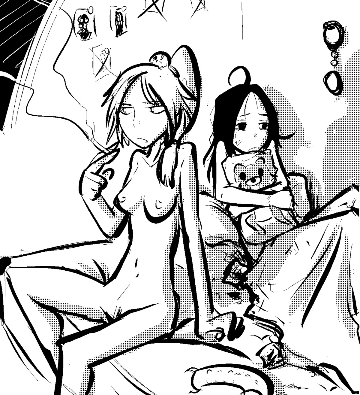 2girls aeldari callidus_assassin chink eldar female female_only officio_assassinorum rule34 smoking tagme warhammer_(franchise) warhammer_40k