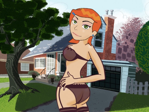 ben_10 ben_10_(classic) female female_only gwen_tennyson gwen_tennyson_(classic) human rule34 solo tagme